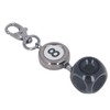 Pool Cue Tip Repair Tool with Retractable Key Ring Billiard