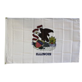 Illinois - 3 ft x 5 ft Polyester State Flag