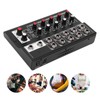 Portable Multifunctional FiveChannel Stereo Audio Sound Mixer Compact