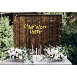 Funny Birthday Gold Glitter Banner – Happy Womens and Men Birthday Party Supplies, Ideas, and Gifts – 21st, 30th. 40th, 50th, 60th, 70th, 80th Adult Birthday Decorations