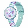 Flik Flak Unisex Kids Watch Casual Green Bio-sourced Quartz Confetti