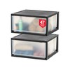 IRIS IRIS USA 47 Qt. Plastic Drawer Storage Organizer Stacking