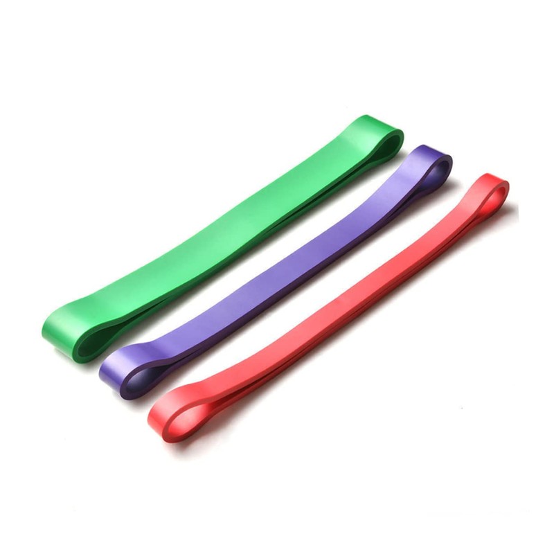WOONEKY Flat Latex Resistance Band for Resistance Training and Physical