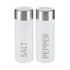 Premier Housewares Liberty Salt and Pepper Set - White