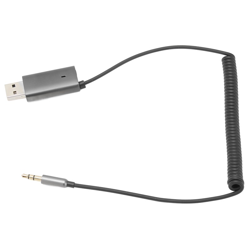Bluetooth 5.1 Aux Adapter Built in Mic Hands Free Call