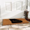 Calloway Mills 102431830 Georgia Doormat, 18" x 30", Natural/Black