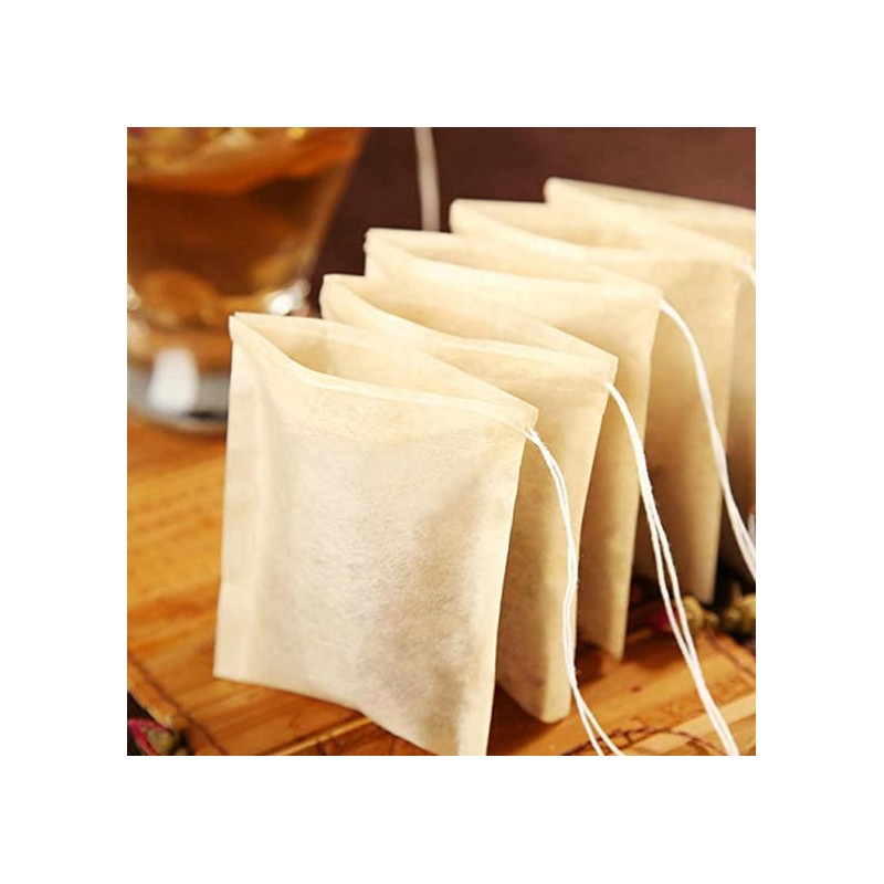 NEPAK 600 Pcs Disposable Tea Filter Bags for Loose Tea,Drawstring