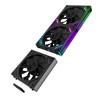 G120Pro Reverse Computer Case Fans, Triple Pack Daisy Chain PC