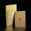 PMLAND Gold Waterproof Playing Cards - Poker Deck for Parties