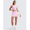 CRZ YOGA Womens Butterluxe Skirts High Waisted A Line Tennis