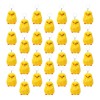 28 Llaveros Pequeños De Pollo De Pascua, Esponjosos, Mini Ll