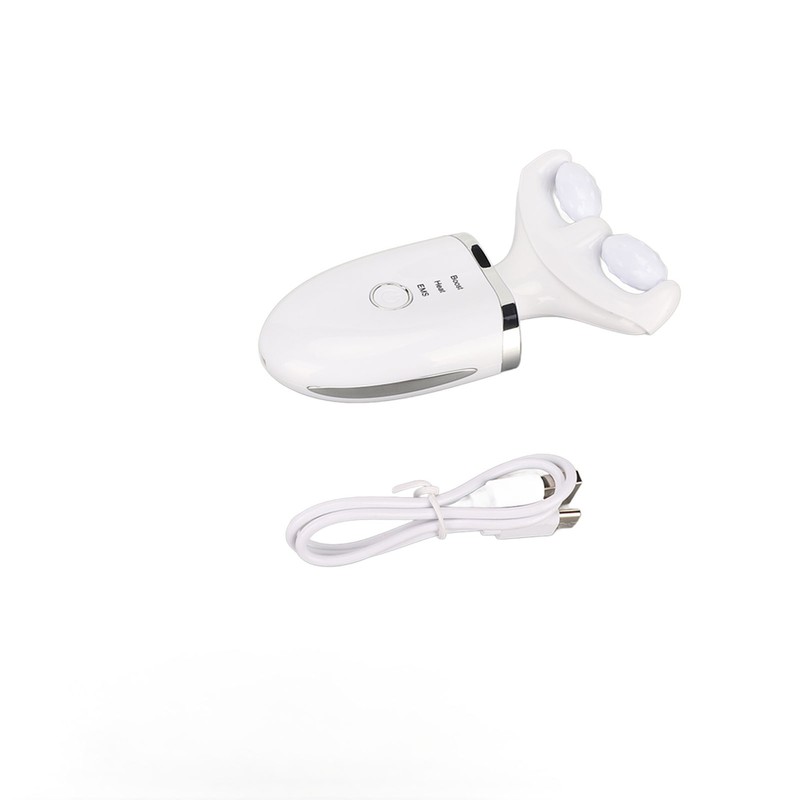 Firming Wrinkle Removal Massger for Neck Face Color LED Heating