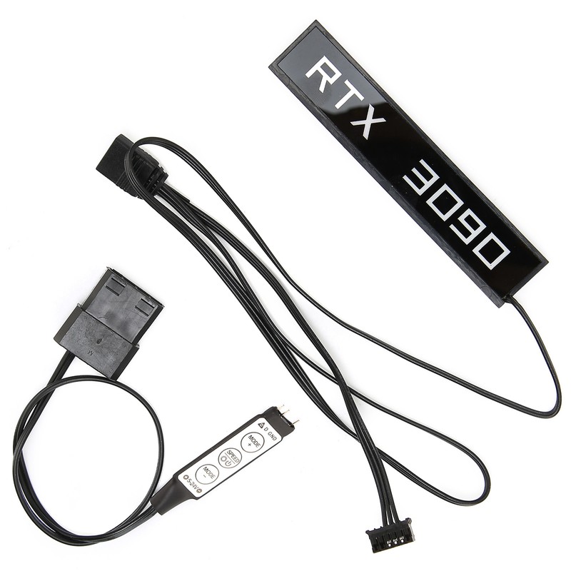 Graphics Card RGB Light 3pin 6pin 50cm Lighting Effect Synchronize