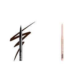 NYX Brown Epic Ink Liner & Quartz Queen Mechanical Eye Pencil Bundle