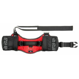 Service Dog Do Not Pet Harness with Removable Saddle Bag Backpack Harness Carrier Traveling. 2 Removable Service Dog DO NOT PET Removable Patches. Please Measure Dog Before Ordering.