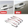 Bayyee 4Pcs Chrome Door Handle Cover for Volvo XC90 2016