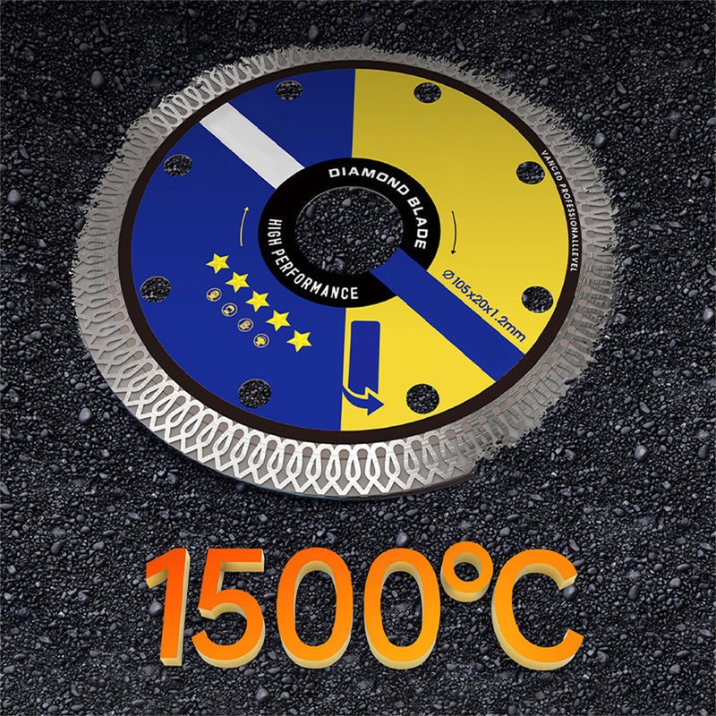 DYJAGYO Super Thin Ceramic Tile Cutting Discs, Diamond Cutting Wheel