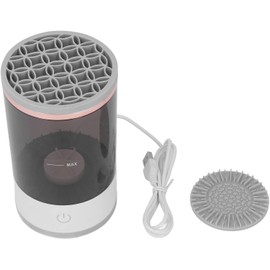 Limpiador Eléctrico de Brochas de Maquillaje, Máquina Limpiadora de Brochas de Maquillaje Limpiador Automático de Brochas Spinner para Eliminar la Suciedad y los Residuos de