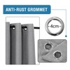 Cortina Blackout Aislada Térmica Lino 130x160 Habitación 1pz