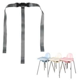 Universal High Chair Straps,3 Point Safety Belts,Kids Feeding Safety Harness,Highchair Secure Baby Dining Chair Accessories,Safe Strap Suitable for Most High Chair