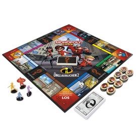 Hasbro Gaming E1781100 2 Monopoly Junior The Incredible Game (German Version)