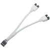 SYCZIOHU White USB 2.0 to Dual 9 Pin Extension Cable
