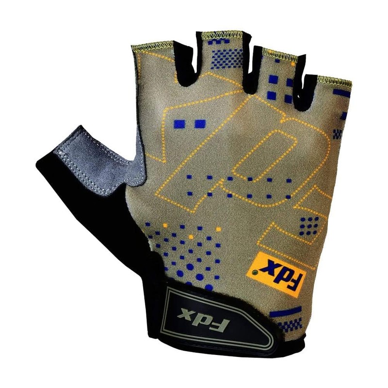 FDX All Day Half Finger Cycling Gloves - Gel Padded,