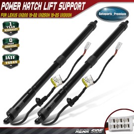 2Pcs Rear LH & RH Power Hatch Lift Support for Lexus UX250h 19-25 UX200 UX300h