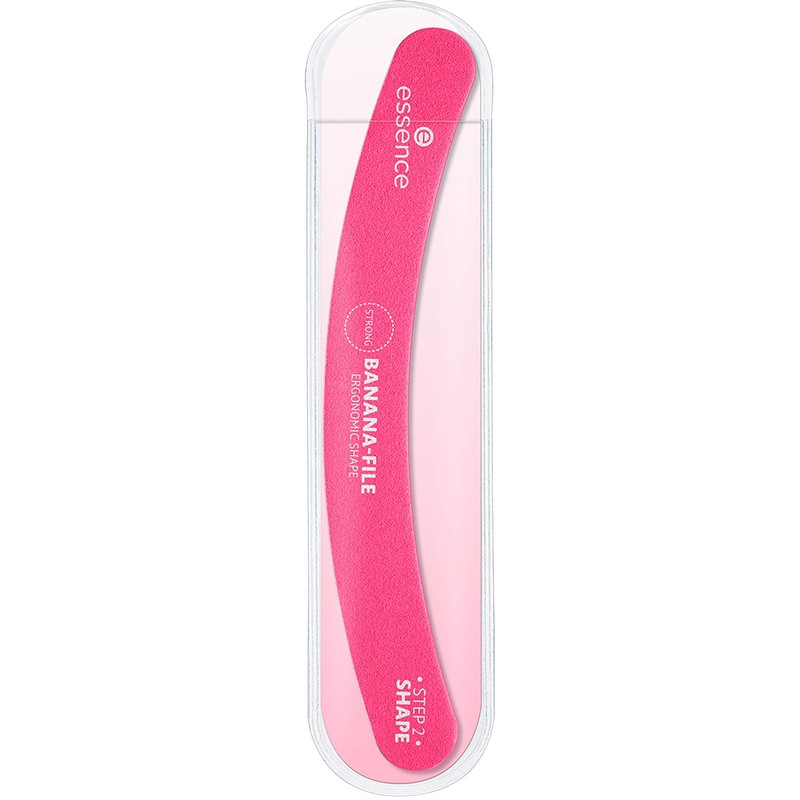 essence BANANA-FILE Nail File Ergonomic Shape Multi-Coloured