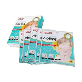 Haruon 하루온 아이워머 아이마스크 5매입 눈이 피로할때 일회용 온열안대 HARUON Eye Warmer Eye Mask 5 Sheets, One-Time Use Heat Eye Mask for Tired Eyes
