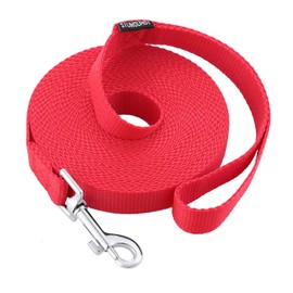 Siumouhoi Dog/Puppy Obedience Recall Training Agility Lead-15 ft 20 ft 30 ft 40 ft 50 ft Long Leash -for Training Leash, Play, Safety, Camping,or Backyard