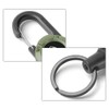 Rise Japan Reel Key Chain with Carabiner, Stretchable, Maximum Length