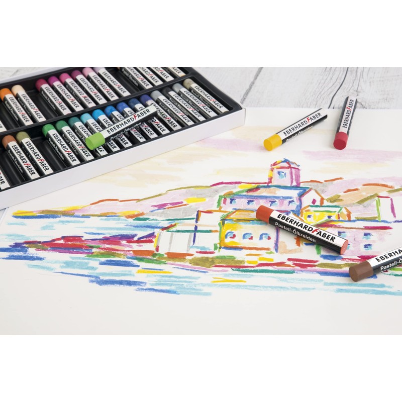 Eberhard Faber EFA Oil Pastel Card (Box of 36)