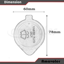 Amavoler 85316-16070 Windshield Washer Fluid Reservoir Bottle Tank Cap Aftermarket Replacement Parts Fit for Toyota Prius C 12-17,Toyota Yaris 15-17.