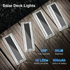 Lacasa Solar Driveway Lights 12 Pack,White LED Outdoor Deck Dock