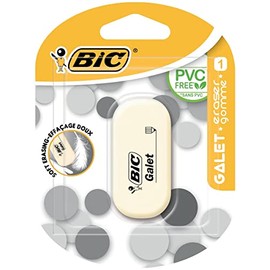 BIC Galet Eraser, Soft, Blister A 1 pcs, White