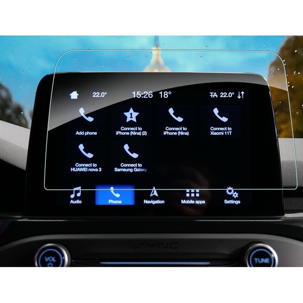 SHAOHAO Kompatibel mit Ford Focus MK4 ST 2018-2023 Auto Navigation