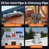 #2 Metal Roof Pipe Flashing Boot, Metal Roofing Pipe Flashing