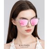 KALIYADI Polarized-Sunglasses Women Men-Sunglasses Trendy: Retro Sun Glasses with UV