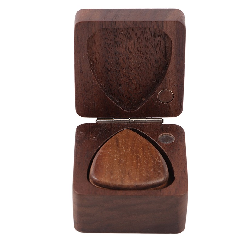 Wood Guitar Pick Holder Set 3 Pcs Wooden Guitar Picks