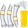 Leriton 3 Pcs Navajas Para Roofing Knife with Fixed Blade