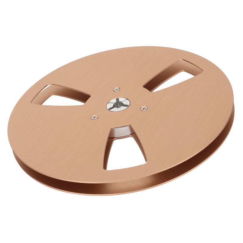 1/4 7 Inch Empty Tape Reel Aluminum Alloy 3 Hole