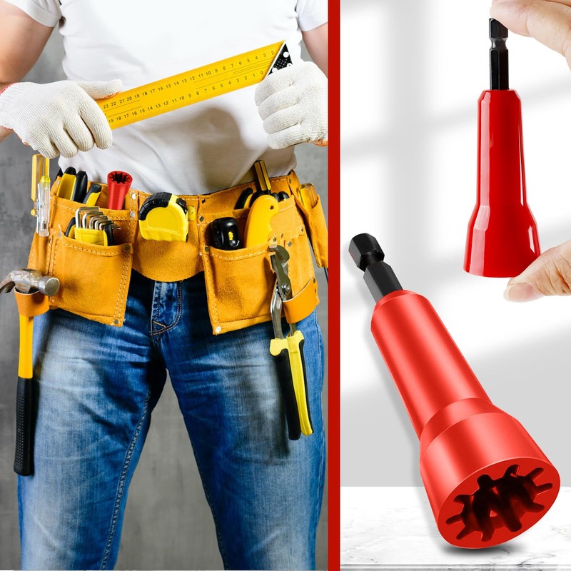 2Pcs Wire Twister Tool, Wire Twisting Spinner, Wire Nut Driver