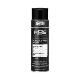 Seymour 20-1679 Seymour PBE Professional Trim Spray Paint, Semi-Gloss Black (15 oz.)