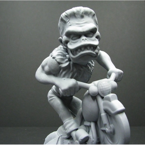 Jimmy Flintstone "Weirdo Biker Frankie" resin figurine model kit JF126