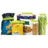 Twixit!. Linden Suecia Bolsa Clips, Blanco/Amarillo/Rojo/Lima, Juego de 6 Grandes