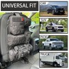 MEAUTELE 6 Pack Tactical Molle Automotive Seat Back Organizer Tactical