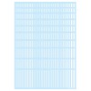 Haikyu Parts LINED02-WHI Line Decal 2, White, 1 Piece, Plastic