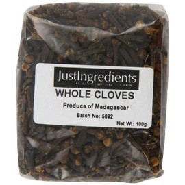 JustIngredients Essentials Cloves 100g, Whole Cloves for Tea, Water and Creating Spice Blends