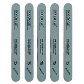 Boboku New Finisher Pro Nail File 75 220280, New-Finisher File (220280) 75, 5 pcs / 보보꾸 뉴피니셔 프로 손톱 파일 75 220280, 뉴-피니셔파일(220280) 75, 5개